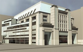 wizualizacje Galeria handlowa Gdańska 10