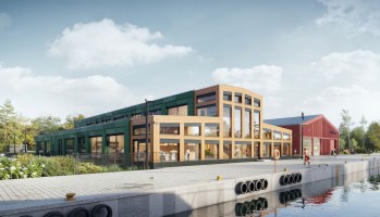 wizualizacje Centrum serwisowe dla morskich farm wiatrowych Equinor