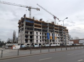 zdjęcie z budowy Osiedle XYZ Place