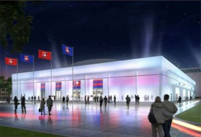 wizualizacje Nowa hala TS Wisła