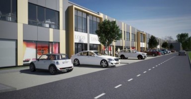 wizualizacje Wielofunkcyjne centrum biznesu City Link