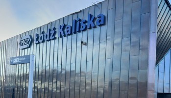 zdjęcie z przebudowy Dworzec PKP Łódź Kaliska