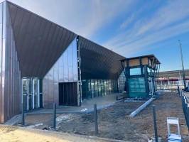 zdjęcie z przebudowy Dworzec kolejowy Łódź Kaliska