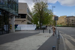 wizualizacje Biurowiec w miejscu Teatru Żydowskiego