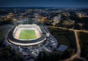 wizualizacje Podkarpackie Centrum Lekkoatletyczne