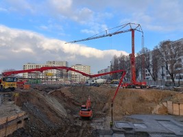 zdjęcie z budowy Osiedle Splot Wola