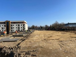 zdjęcie z budowy Smart Park Tarnowskie Góry