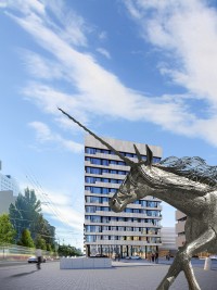 wizualizacje Apartamentowiec Central