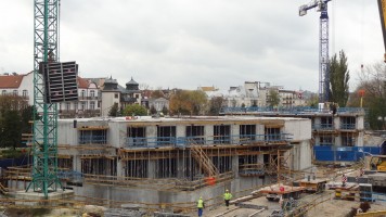 zdjęcie z budowy Kompleks hotelowy