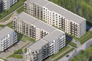 zdjęcie z budowy Apartamenty Młynówka
