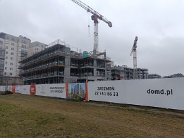 zdjęcie z budowy Apartamenty Rudnickiego