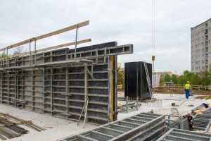 rozpoczęły się prace murarskie na II kondygnacji naziemnej