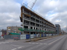 zdjęcie z budowy Osiedle NU! Warszawa Wola