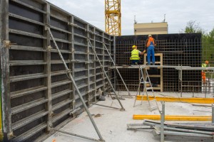 rozpoczęły się prace murarskie na II kondygnacji naziemnej