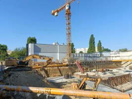 zdjęcie z budowy Linde Résidence 2