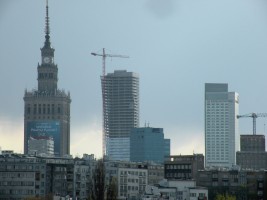 zdjęcie z Mostu Świętokrzyskiego