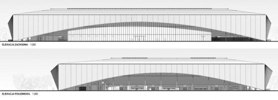 zdjęcie z budowy Stadion piłkarski