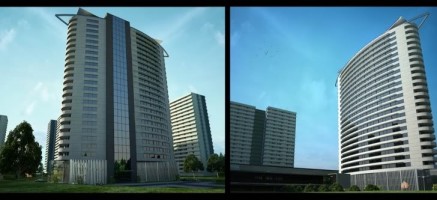wizualizacje Apartamentowiec Ułańska