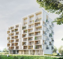 zdjęcie z budowy Sowińskiego Apartments