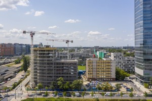 zdjęcie z budowy Biurowiec Vibe