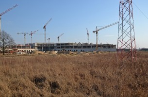 zdjęcie z budowy Dolnośląskie Centrum Onkologii Pulmonologii i Hematologii