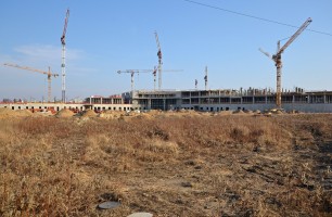zdjęcie z budowy Dolnośląskie Centrum Onkologii Pulmonologii i Hematologii