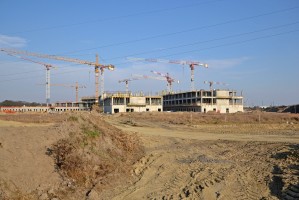 zdjęcie z budowy Dolnośląskie Centrum Onkologii Pulmonologii i Hematologii