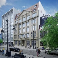zdjęcie z przebudowy Dawny biurowiec Siemensa