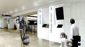 Biletomaty na Dworcu Centralnym - projekt na 2012 roku