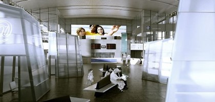 Pawilony na Dworcu Centralnym - projekt w 2012 roku